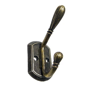 INWARIA Garderobenhaken Mantelhaken Antik Huthaken Kleiderhaken Wandhaken, C-104 - Bild 1 von 3