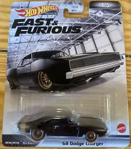 Hot Wheels 2022 Fast & Furious F9 '68 Dodge Charger Corner Rip - Picture 1 of 5