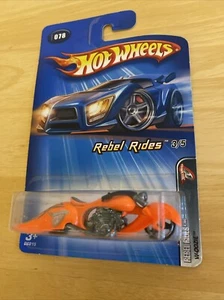 Motocicleta Hot Wheels Rebel Rides Woozie naranja #3/5 1/64 #78 - Imagen 1 de 4