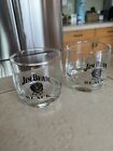 Jim Beam Black Whiskey Glass 8 Oz Tumbler Home Bar Gift New