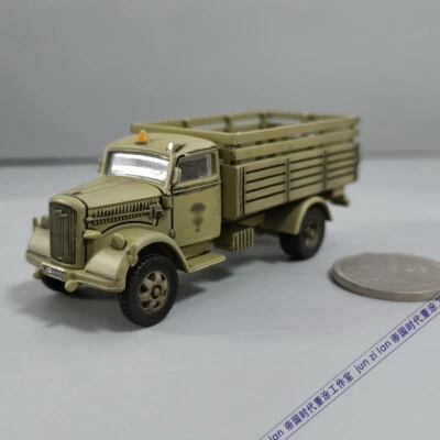 Camión militar Blitz alemán 1:72 Segunda Guerra Mundial modelo norte de África amarillo Foto 1 de 4