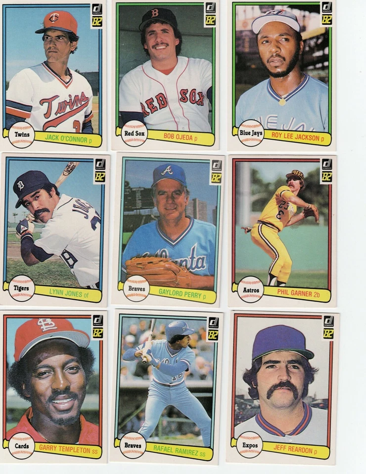 1982 DONRUSS Baseball Complete Your Set 501-660 - Image 1 of 1