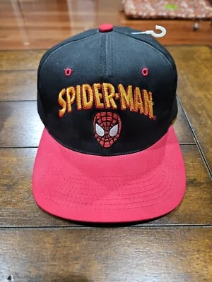 1993 Annco Spiderman Snapback Hat Nwt Marvel - Image 1 of 4