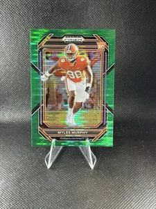 Prizm Draft Picks 2023 Myles Murphy Pulsar verde Prizm /25 Bengals - Foto 1 di 2