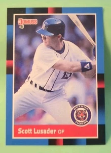 Donruss 1988 - Scott Lusader #615 - Novato - Tigres de Detroit - Imagen 1 de 2