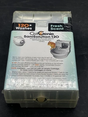 CatGenie SaniSolution 120 Self-Cleaning Litter Box - SEALED - Image 1 of 4