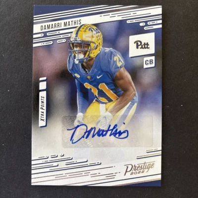 2022 Chronicles Draft Picks - Prestige Xtra Points Signatures Damarri Mathis - Image 1 of 2