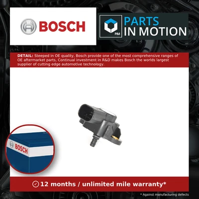 Pressure Sensor 0261230355 Bosch A0091534828 0091534828 DSS320350kPa Quality New - Image 1 of 4