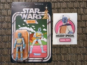 Stan Solo Star Wars Custom Carded Boba Fett Holiday Special Vintage Style Figure - Picture 1 of 13