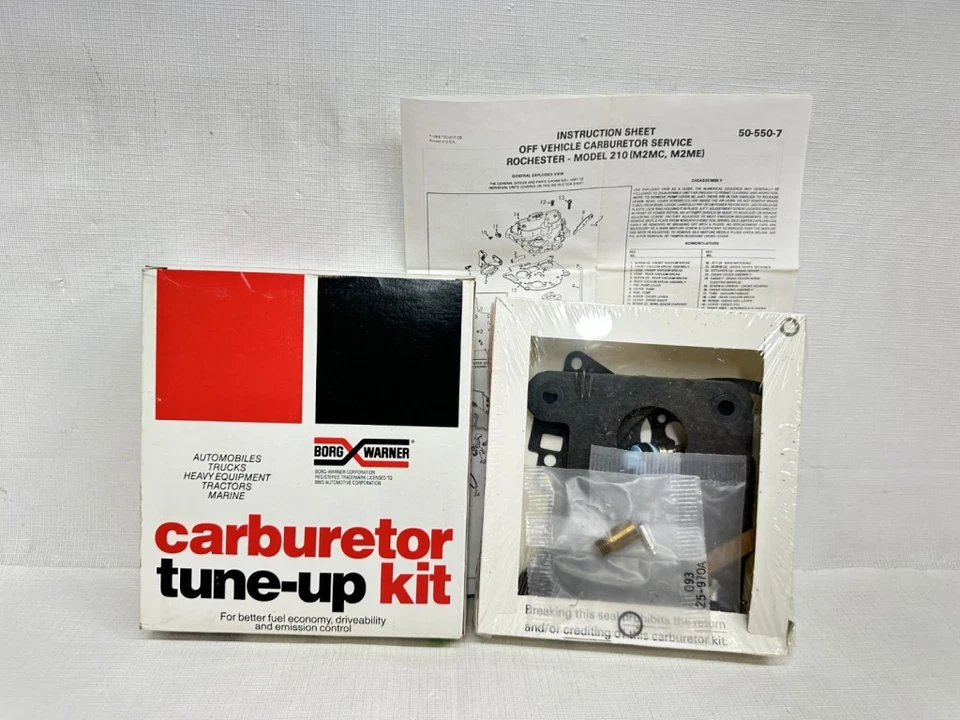 Chevrolet y GMC Truck 1981 nuevo kit de puesta a punto de carburador #10730 Foto 1 de 2