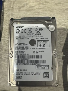 HGST 1TB 2.5” SATA Laptop Hard Drive - Picture 1 of 1