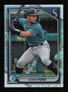 2024 Bowman Chrome #BCP-230 Harry Ford Prospects Shimmer Refractor RC - Picture 1 of 2
