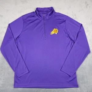 Phoenix Suns Pullover Herren Large lila Viertelreißverschluss NBA Basketball Golf Antigua - Bild 1 von 8