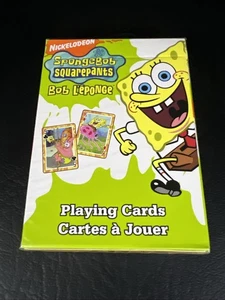 Sponge Bob Schwammkopf Fahrrad Spielkarten Set 2005 NEU & versiegelt Nickelodeon - Bild 1 von 6