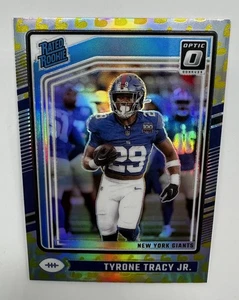 2024 Donruss Optic Tyrone Tracy Jr. Flex Rated Rookie #/149 New York Giants RC - Picture 1 of 2