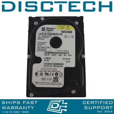 Western Digital WD400JD Caviar SE 40GB 7.2K SATA Hard Drive - Image 1 of 3