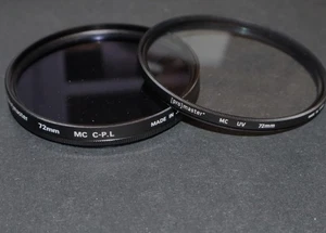 Nuovo ProMaster Multi Coated 72 mm CPL# 7899 + 72 mm UV #3551 - Foto 1 di 2