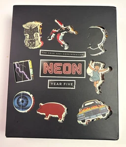 RARE FYC Neon Year 5 Box Film 12 Disc Dvd Promo Set Titane Ailey Spencer Flee - Bild 1 von 7