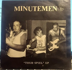 THE MINUTEMEN 7" TOUR SPIEL EP REFLEX MIKE WATT D. BOON AINT TALKIN BOUT LOVE 85 - Imagen 1 de 2