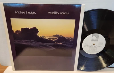 Michael Hedges - Aerial Boundaries 1st Press Brilliant Translucent Vinyl LP - Image 1 of 4