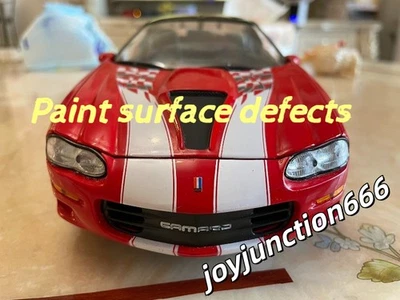 1:18 Scale Welly Chevrolet Camaro SS2002 Red Car Model Collection Rare Limited - Image 1 of 4