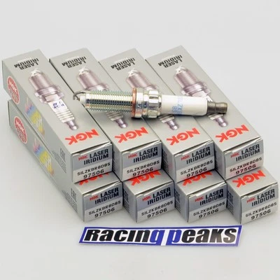 NGK Laser Iridium one step colder spark plug x8 for BMW S63 S63TU N63 N63TU 4.4L - Image 1 of 4