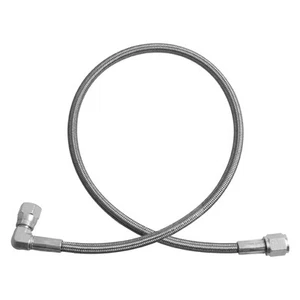4AN Turbo Öl Zuleitung 24" Turbo Zuleitung Länge Edelstahl geflochten 4A... - Bild 1 von 5