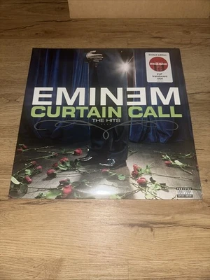 Curtain Call by Eminem (Target Exclusive Translucent Blue Vinyl) Sealed  - Image 1 of 2