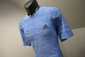 Adidas Camisa de Gimnasio Aeroready Fútbol Marleado Manga Corta Atlética Para Hombres Talla Mediana - Imagen 1 de 10
