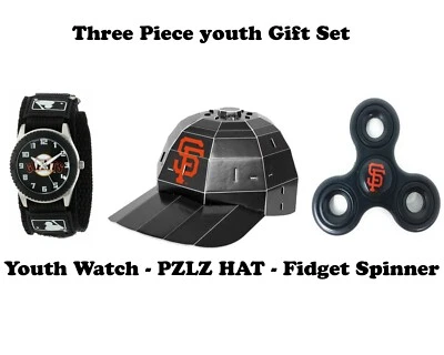 San Francisco Giants Youth Boys Gift Set - Youth Birthday gift - 3 item gift set - Image 1 of 4