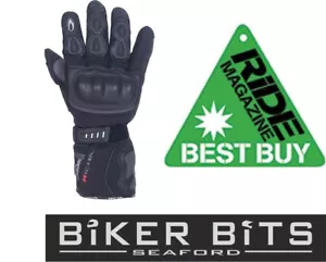 RICHA ARCTIC Black Waterproof & Thermal Winter Motorcycle Gloves RIDE BEST BUY - Picture 1 of 5