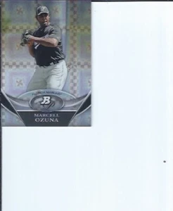 Marcel Ozuna 2011 Bowman Platinum Prospect Chrome Xfractor - Picture 1 of 1