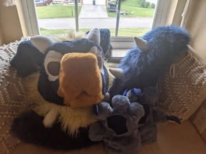 Swamp Wickerbeast Fursuit Partial | Head, Tail, Paws | Monster Animal Fursuit  - Picture 1 of 6