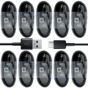 Wholesale USB Type C Cable Fast Charger Charging Data Cord For Samsung S8 S9 S10 - Picture 1 of 8