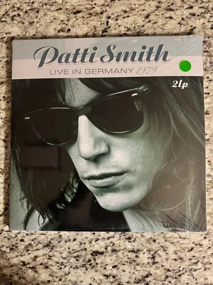 Patti Smith - Live In German OG DBL Vinyl LP, Vinyl Passion, Import, Mint/SEALED - Image 1 of 2