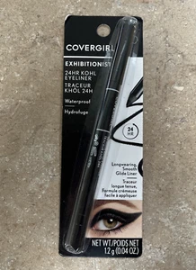 Covergirl Exhibitionist Kohl Eyeliner 24hr Waterproof 100 Black Smooth Glide - Picture 1 of 4