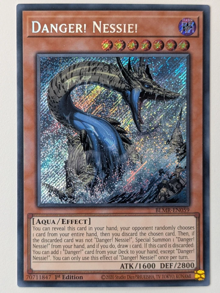 Gefahr! Nessie! BLMR-EN059 Secret Rare EN NM YUGIOH - Bild 1 von 1