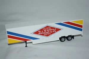 Con-Cor Ho 1:87 Colonel Barnum Shows Semi Box Trailers 6 1/2 long - Picture 1 of 4