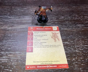 Hobgoblin Archer D&D Miniature War Drums mini Dungeons Dragons Pathfinder - Picture 1 of 2