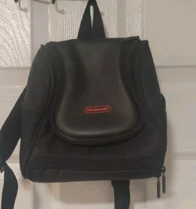 Vintage Official Original Nintendo Game Boy Carrying Case Black Bookbag Kids - Picture 1 of 4