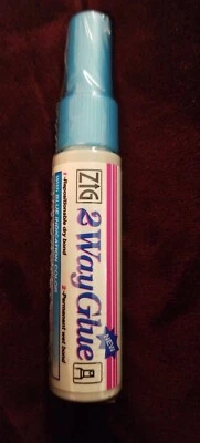 Bolígrafo Pegamento Zig 2 Vías con Indicación Color Azul Foto 1 de 2