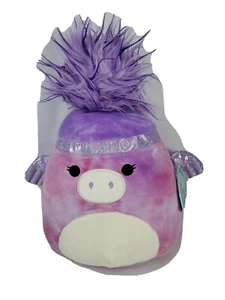 2021 Kellytoy Squishmallows Squishdoos Willow das Einhorn Plüsch lila weich Neu mit Etikett - Bild 1 von 9