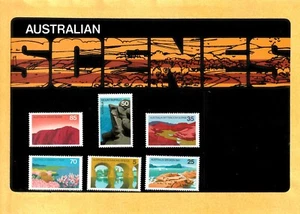 Australian Scenes - Set of 6 MNH - Australia Post Stamp Pack - Picture 1 of 2