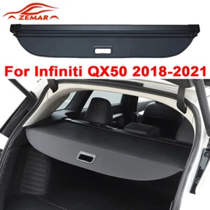 Cubierta de carga retráctil para Infiniti QX50 2018-2021 escudo de sombra de seguridad maletero - Imagen 1 de 9
