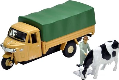 TOMICA LIMITED ВИНТАЖНЫЙ 1/64 LV-12d DAIHATSU CO10T коричневый с фигуркой 320104 новый - Изображение 1 из 4