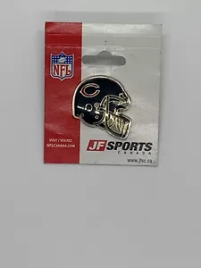 De colección NFL Chicago Bears Casco Solapa Sombrero Prendedor en Tarjeta - Imagen 1 de 2
