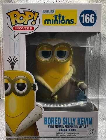 Funko POP! Movies Despicable Me Minions Bored Silly Kevin #166 Vinyl Figure Cover