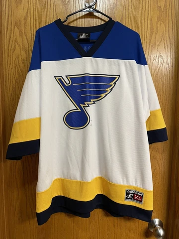 Rare VTG LOGO ATHLETIC Pronger St. Louis Blues Jersey  -XL Cover