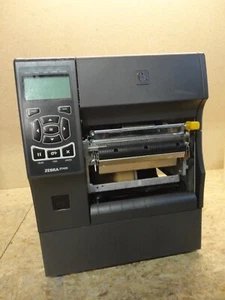 Zebra ZT420 Thermal Transfer 300DPI Barcode Label Printer With REWINDER LAN USB - Photo 1/7