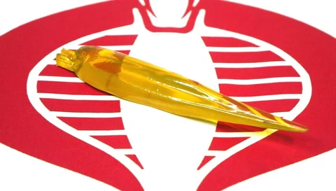 Overwatch Ultimate Action Figure Accessory Pharah Yellow Blast Effect Customizer Cover